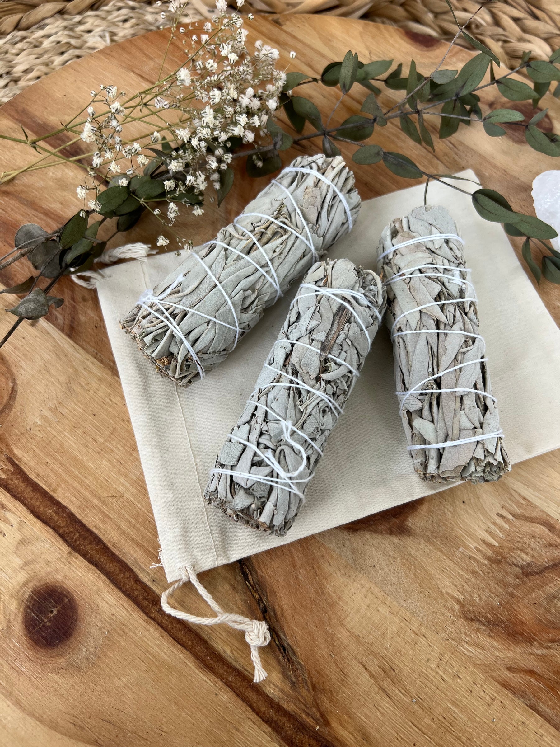 Weißer Salbei⎜Smudge Sticks - 3er-Set