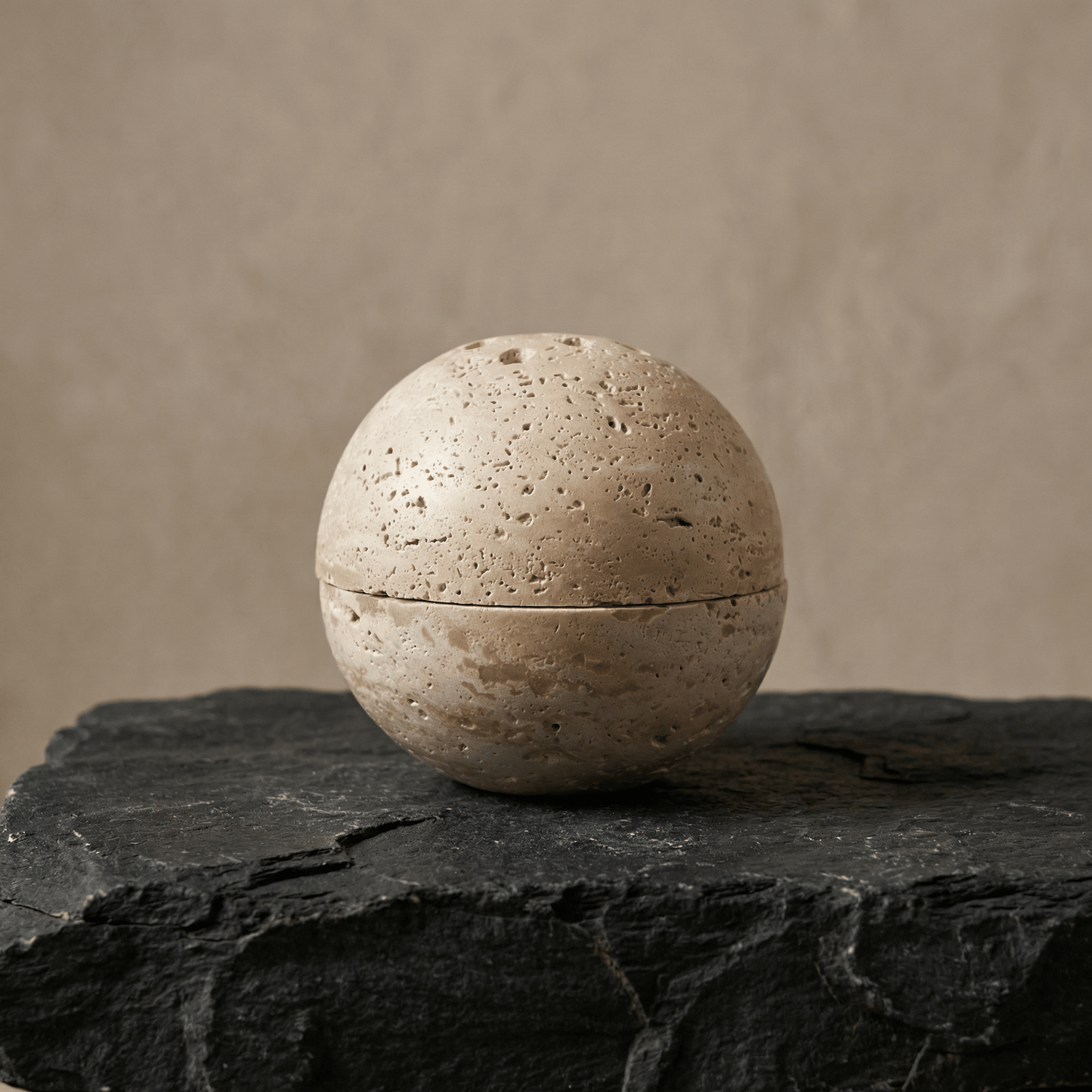Räucherkugel⎜Travertin - Seelenir