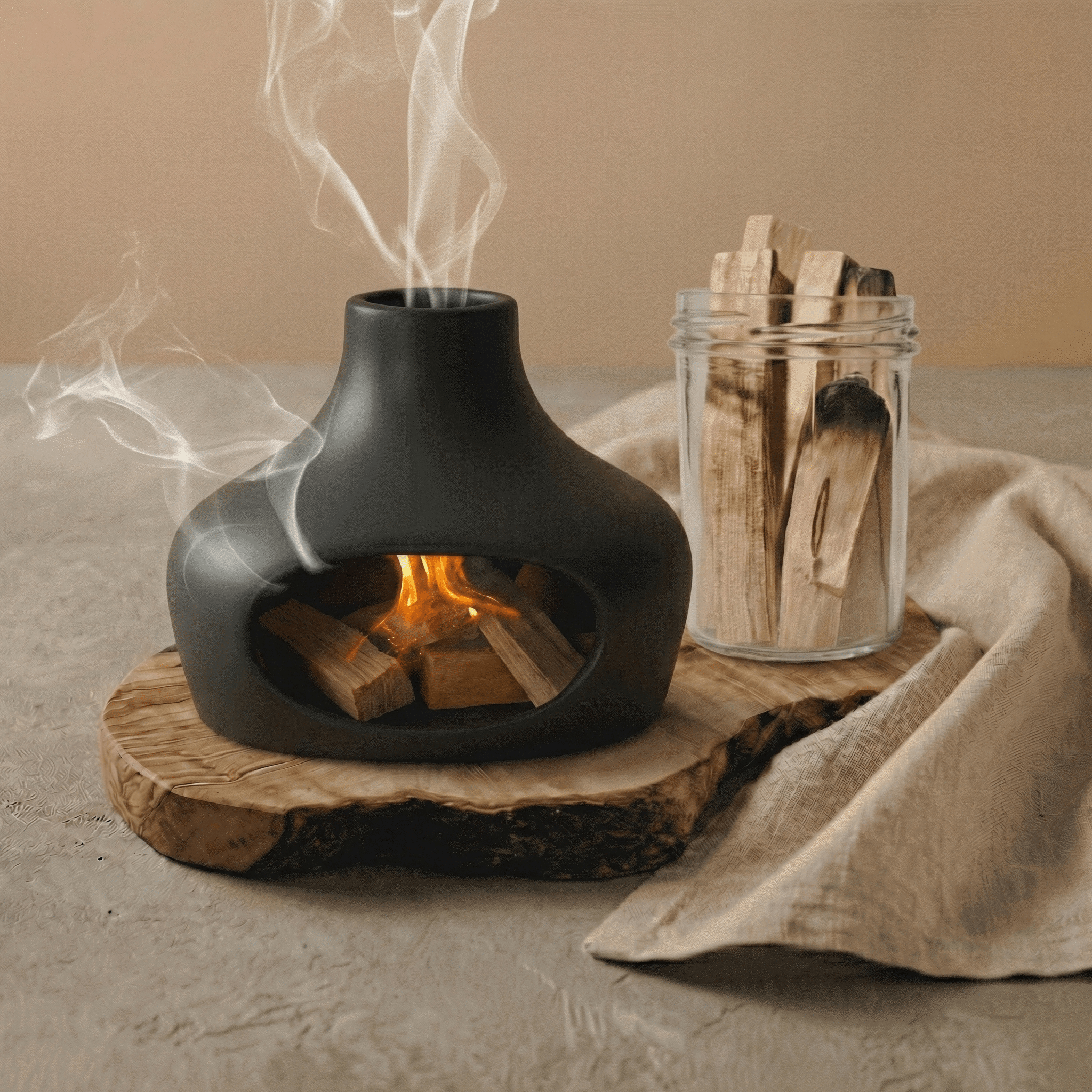 Räucherbrenner Morgenrauch⎜Nachtglut - Seelenir